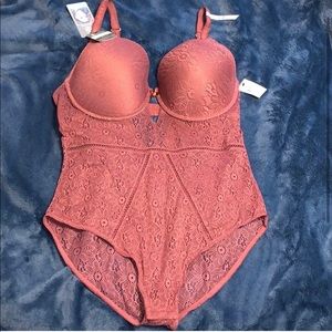 NWT Lace Full Figure Teddy
